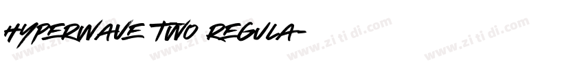 Hyperwave Two Regula字体转换